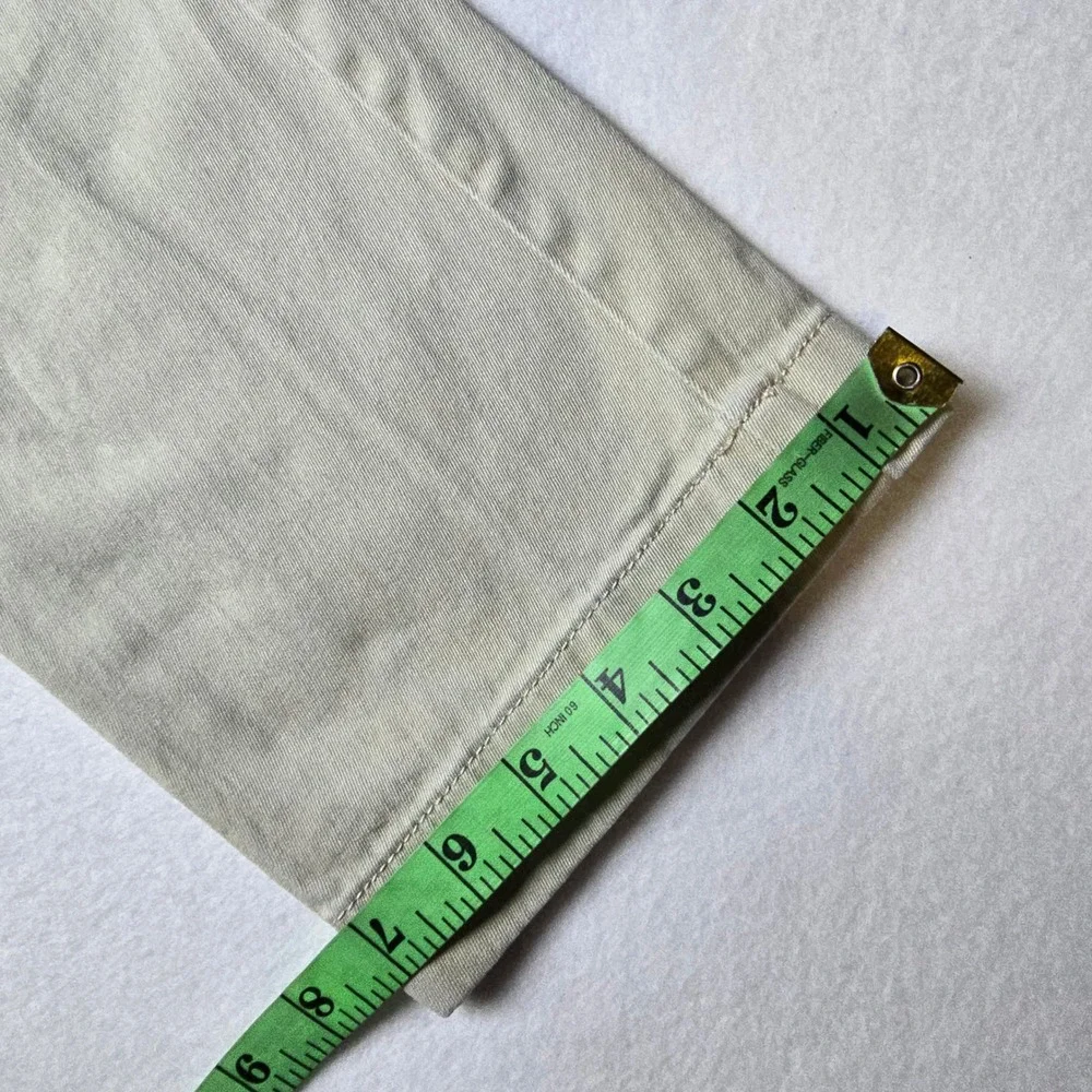 J. Crew Mens Straight Fit Stretch‎ Chino Pants Khaki Tan E1590 32x32